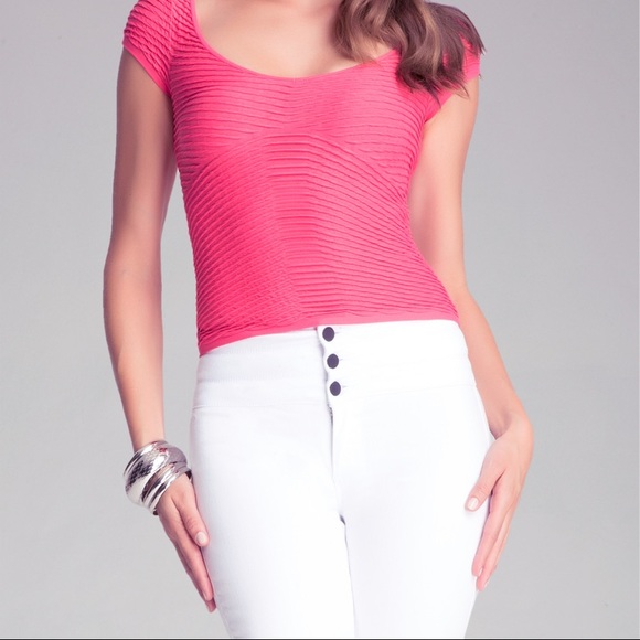 💕RARE FIND💝Bebe Corset Star Embroidered Jeans⭐️ - Picture 11 of 16